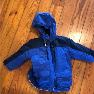 Kids ski jacket and bib pants